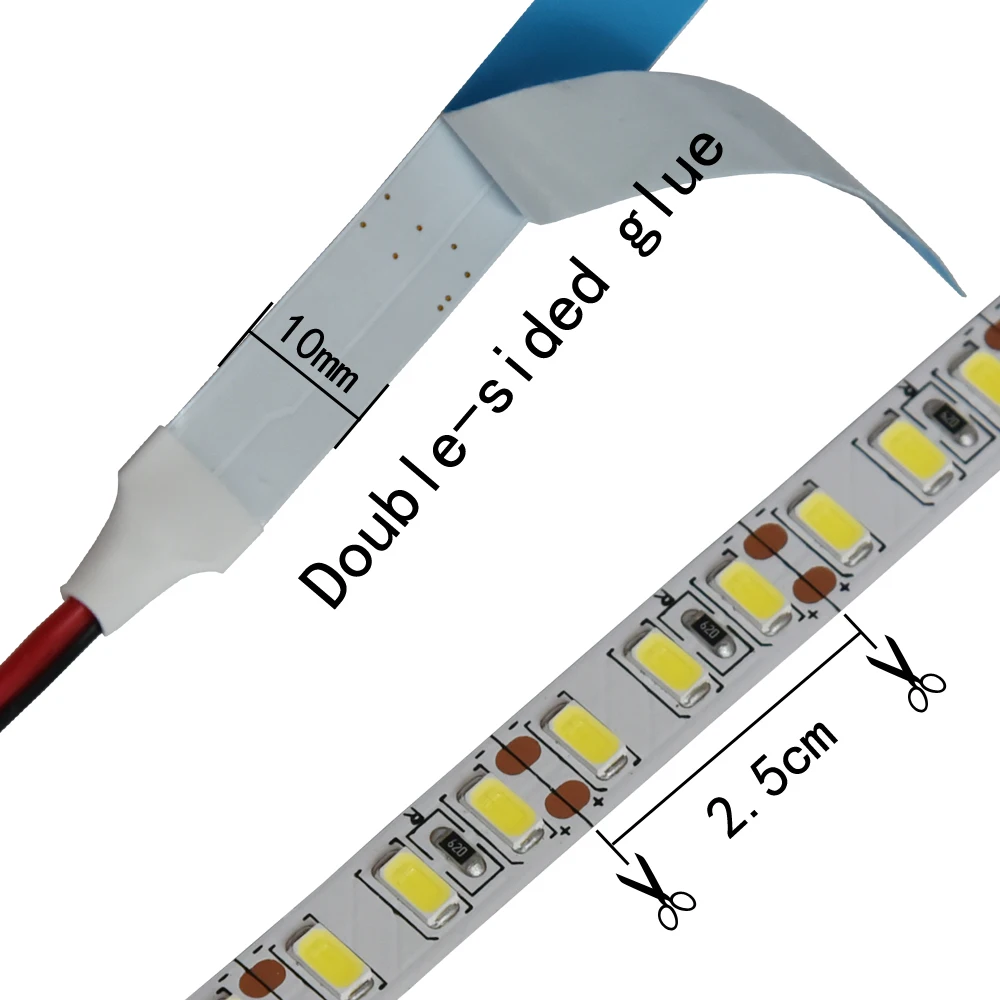 Корейский импортный чип супер яркий 120 светодиодный s/m 5 м DC12V SMD5630 не водонепроницаемая гибкая светодиодная лента ярче, чем 5050,2835