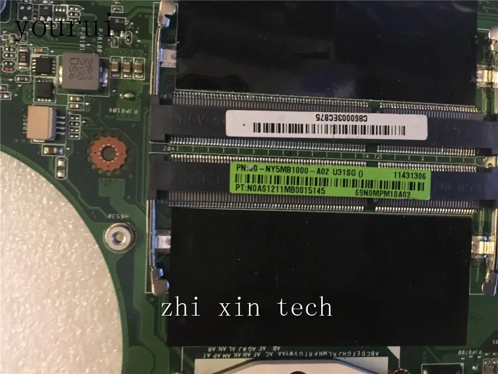 Yourui для ASUS U31SD U31SG материнская плата для ноутбука REV 2,1 60-NY5MB1000 полностью протестирована