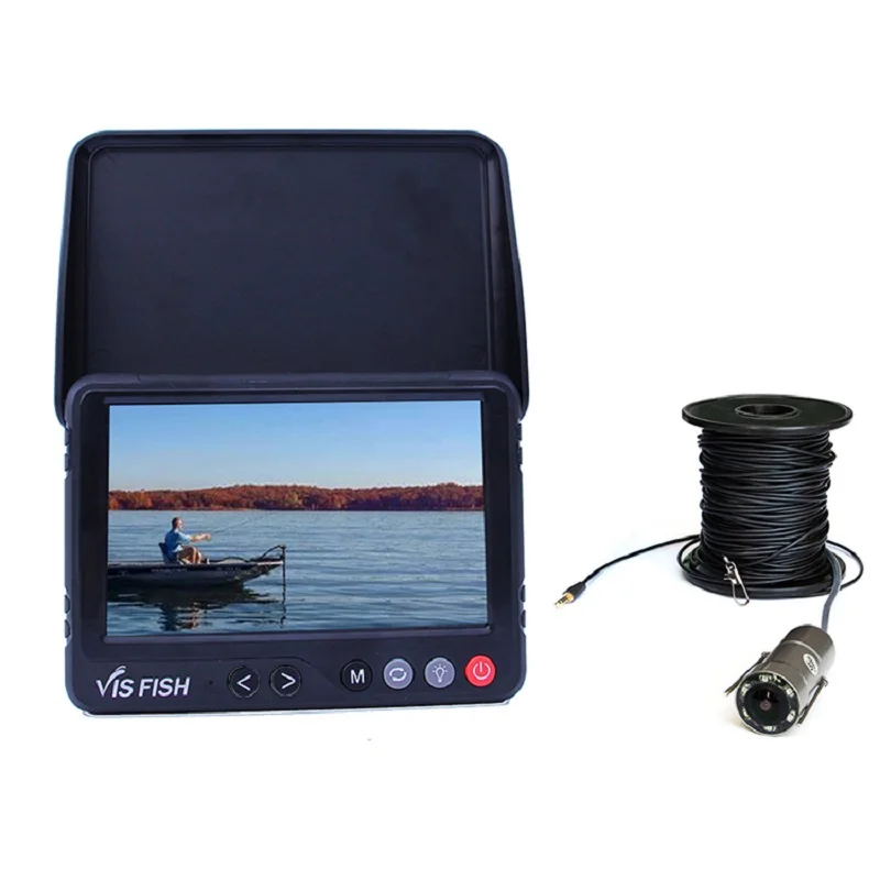 Fish Finder 5 Inch IPS LCD Monitor Video Camera Kit For River Underwater Ice Fishing | Безопасность и защита