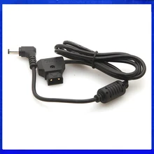 Lanparte BMPCC кабель питания, D-tap на правый угол 5,5 мм/2,5 мм DC штекер кабель для Black Magic camera
