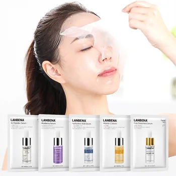 

mask for face Hyaluronic Acid Facial Mask Moisturizing Hydrating Skin Care Oil Control Shrink Pore Anti Aging Anti Wrinkle