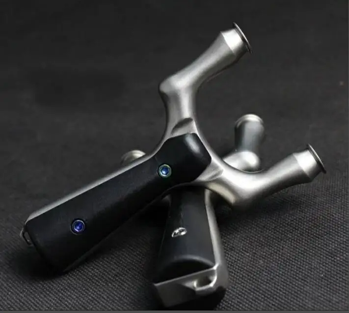 Рогатка из нержавеющей титановой стали и металла катапульта мраморные