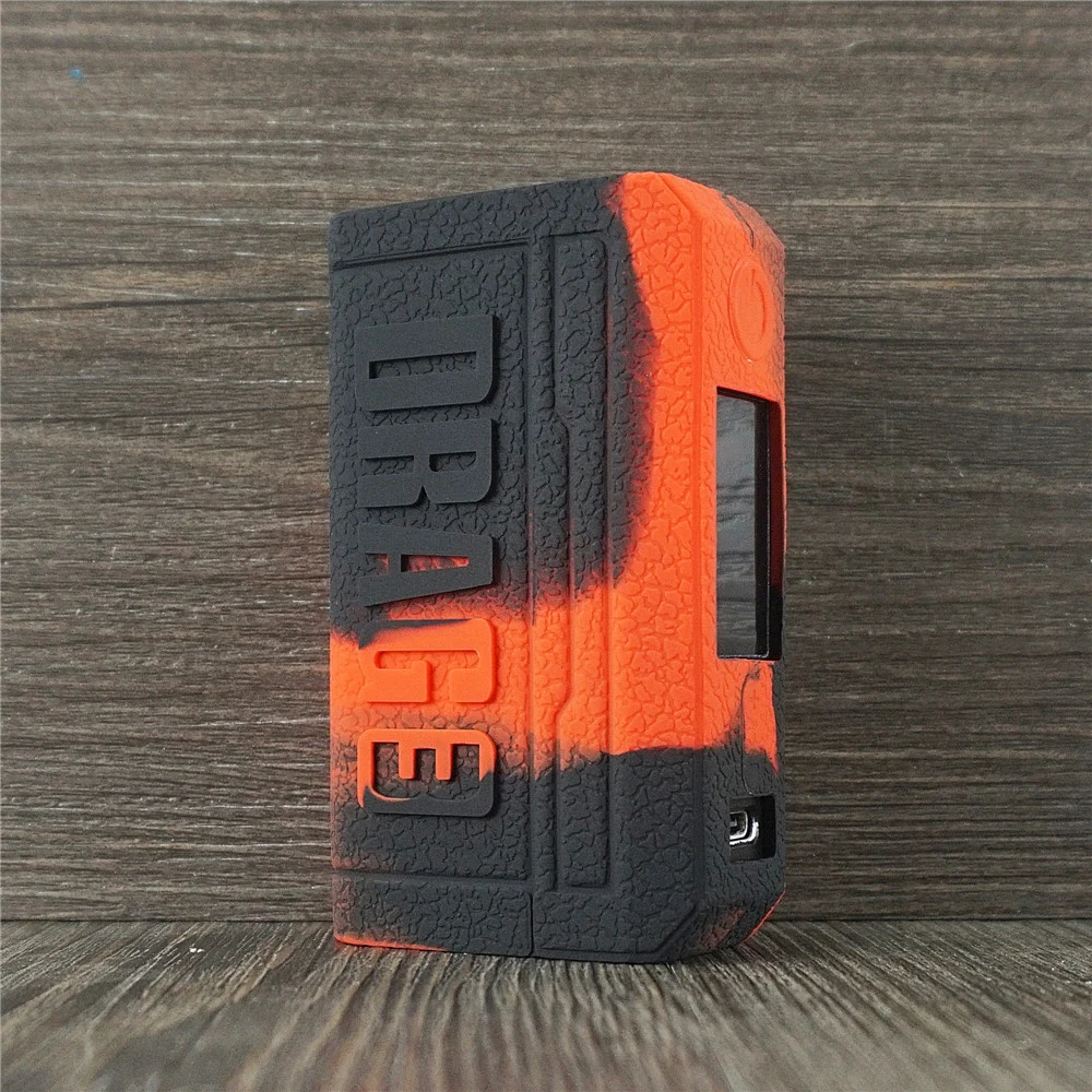 Текстурный чехол для Voopoo DRAG 3 Kit 177W защитный силиконовый вейпа мода гелевая