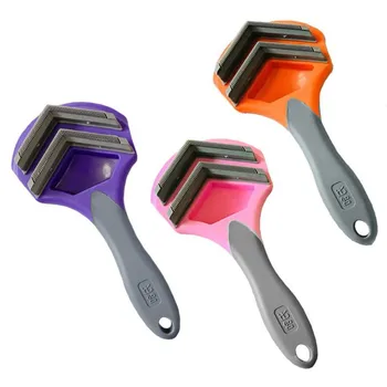 

Pet Grooming Needle Comb Shedding Hair Remove Brush Slicker Massage Tool Dog Cat Supplies Protective Pet Accessories Dog Comb 1