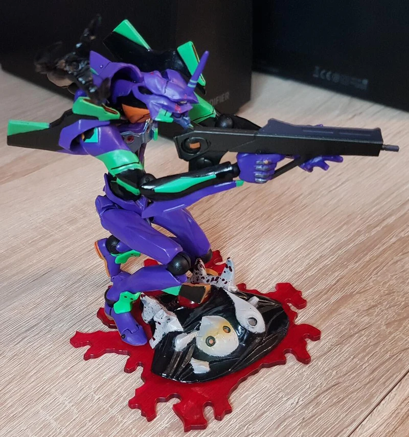 С Led светильник удивительный Yamaguchi Revoltech EVA фигурка Коллекционная модель игрушки