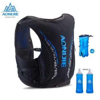 

Aonijie Trail Running Backpack 8L Hydration Running Vest Lightweight Portable Outdoor Packs With Soft Water Flask Hiking C958