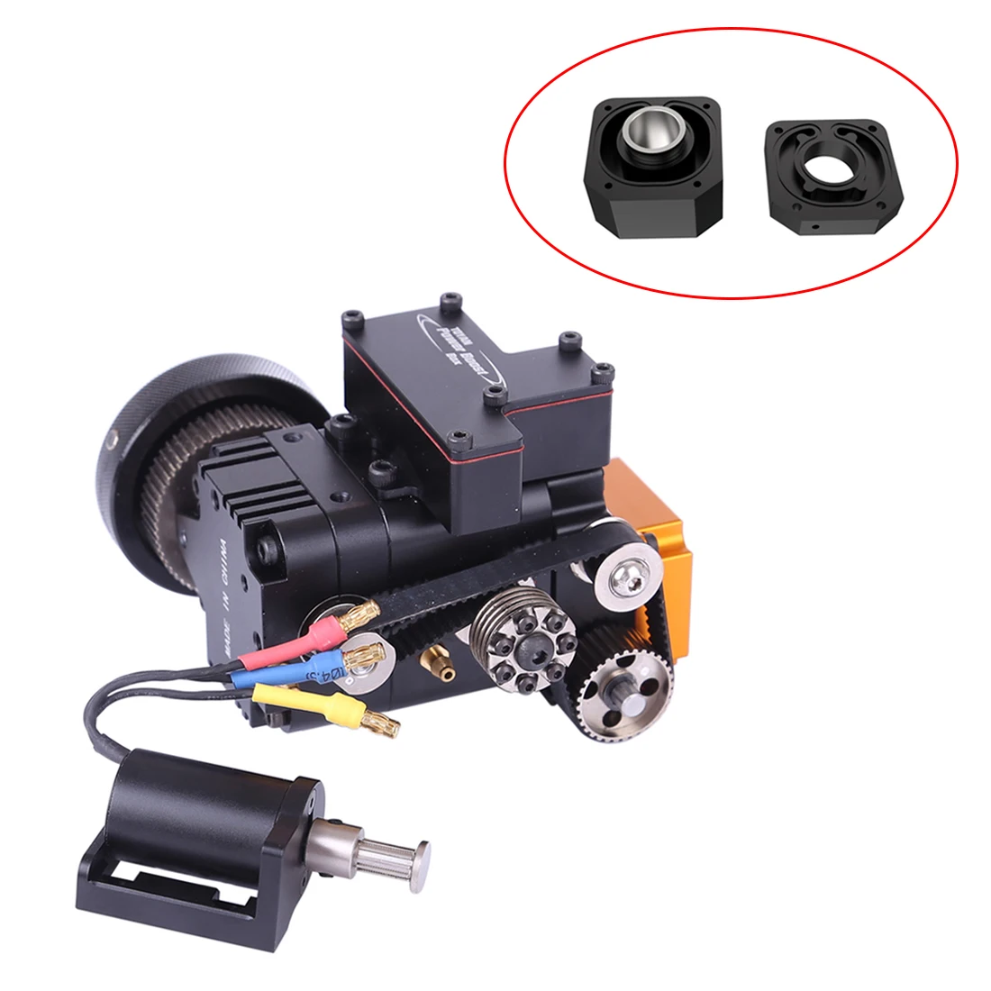 

Water-cooled Four Stroke Gasoline Model Engine with Starting Motor for RC Car Boat Airplane - FS-S100G(w)