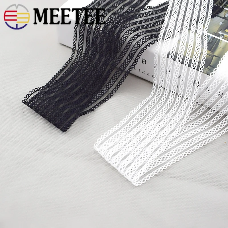 3 метра Сетчатые эластичные ленты кружевная лента пояс ремень Резиновая сделай