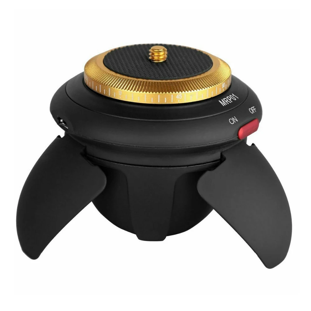 

Time Lapse Univeral Camera Accessories Mount Mobilephone Home 360 Rotation Multifunctional Tripod Head Desktop Electric Panorama