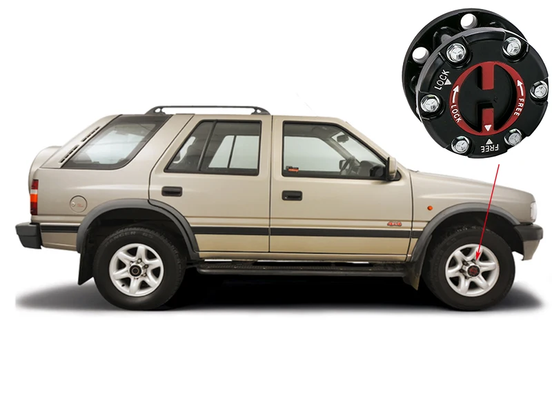 1 шт. x для ISUZU Pickup Trooper OPEL Frontera Ступица колеса B022 897113446PT AVM433 8971134460