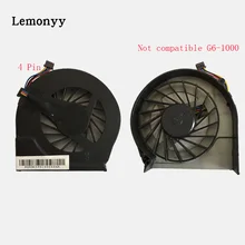 Ноутбук вентилятор охлаждения для HP Pavilion G4 G4-2000 G7 G7-2000 G6 G6-2000 683193-001 685477-001 аккумулятор большой емкости FAR3300EPA вентилятор и kipo 4 контакта