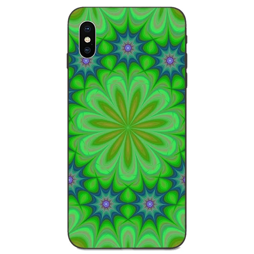 Мягкий чехол для Galaxy A10S A20S A2 Core A30S A40S A50S A70S A90 5G M10 M30S M40 Note 10 Plus абстрактный зеленый