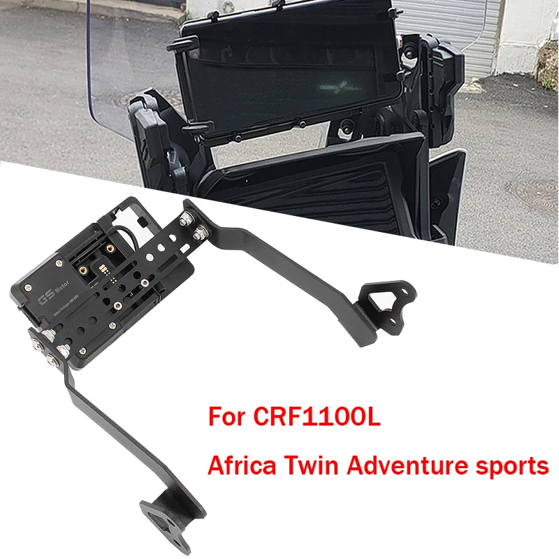 

Motorcycle Accessories For HONDA CRF 1100L Africa Twin Adventure sports CRF1100L Stand Holder Phone GPS Navigaton Plate Bracket