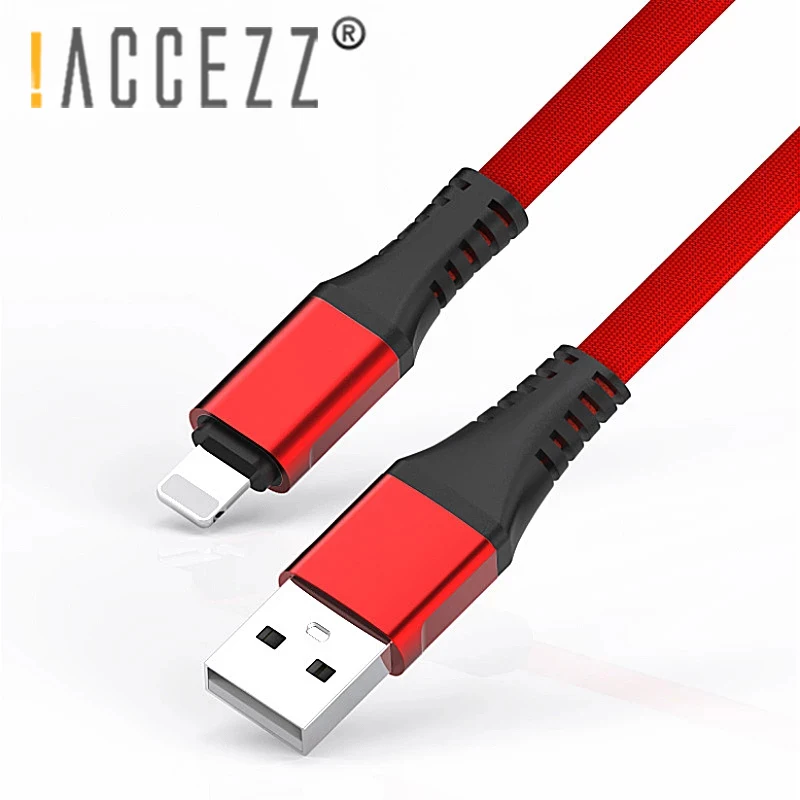 ! ACCEZZ портативный usb кабель для зарядки iPhone X XS MAX XR быстрой и синхронизации данных