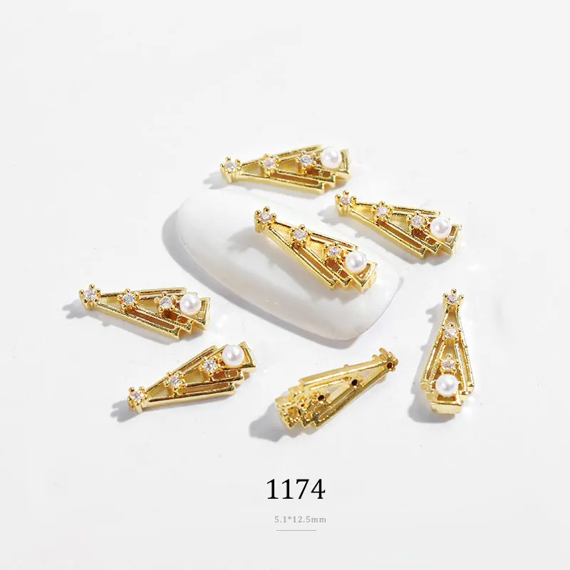 1 шт Золото 3D дизайн ногтей драгоценные камни стразы с циркониевой цепочкой маникюрные украшения камни Кристалл блестящие