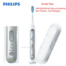 Philips HX9160/9140 электрическая зубная щетка Sonicare улучшает здоровье десен всего за две недели для бодрящей глубокой очистки для семьи