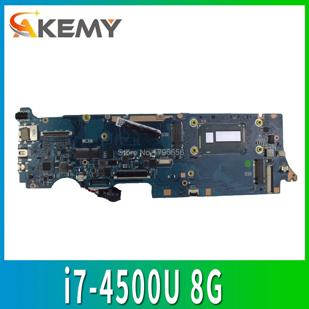 Для Asus UX31L UX31LA материнская плата REV2.1 с i7-4500U памятью 8G 100% протестирована |