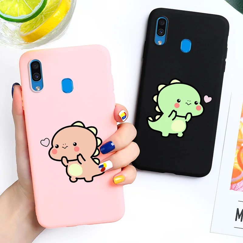 

Case for Samsung A30 Case Cover 3D DIY Painted Soft Candy Color Cover for Samsung Galaxy A30 A20 A 30 A 20 2019 A305 Bumper Case