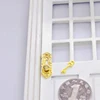 4PCS Metal Door Knocker Set 1:12 Dollhouse Hardware Miniature Accessories ► Photo 3/6