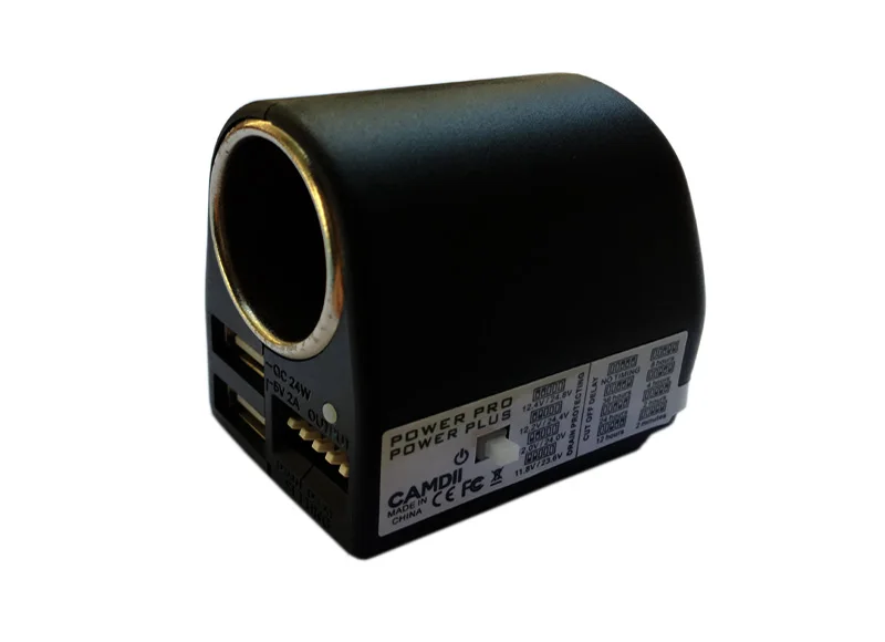 Conkim Camdll power PRO 2.0A 12 V-24 V gps/DVR прикуриватель USB зарядное устройство и Автомобильный видеорегистратор K2S по индивидуальному заказу
