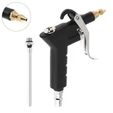 

TL-128B-989 Mini Blowing Dust Gun Pneumatic Tool with 7.5mm Air Inlet Port and 10cm Replacement Long Nozzle for Furniture Wash