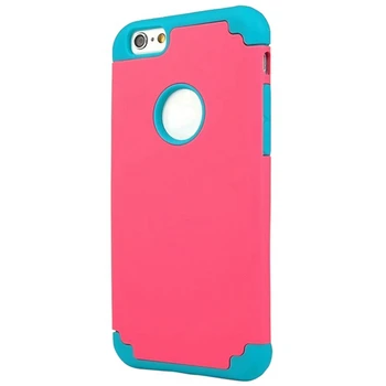

2in1 Case Hybrid Case Design with Soft Inner TPU + Outer Hard PC Layer for Apple iPhone 6s (4.7" inch)-2015 iPhone 6 (4.7" inch)