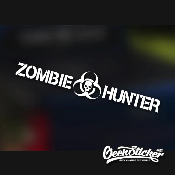 Zombie Hunter Walking Tue Nicht Offen Dead Inside Stoßstangen Aufkleber Zombie Hunter Walking Tue Nicht Offen Dead Inside Stoßstangen Aufkleber