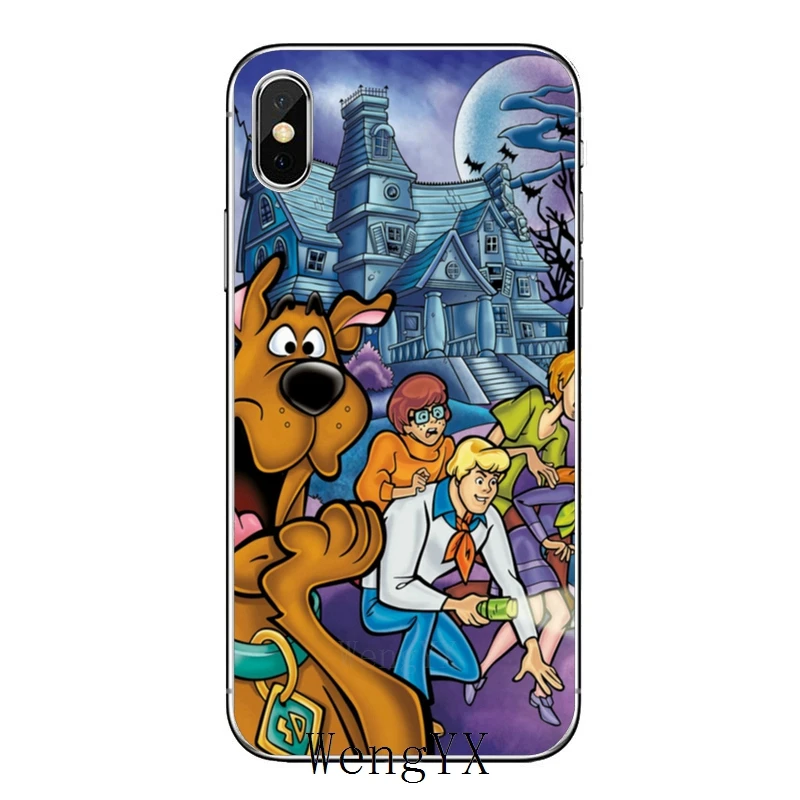 Для iPhone 11 pro XR X XS Max 8 7 6s plus SE 5s 5c iPod Touch 5 6 Чехол Scooby Doo мультфильм