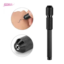 4 цвета Татуировка маркер ручка кожаный сплав держатель маркер ручка для кожи Серфер трафарет контур ручка держатель татуировки аксессуары