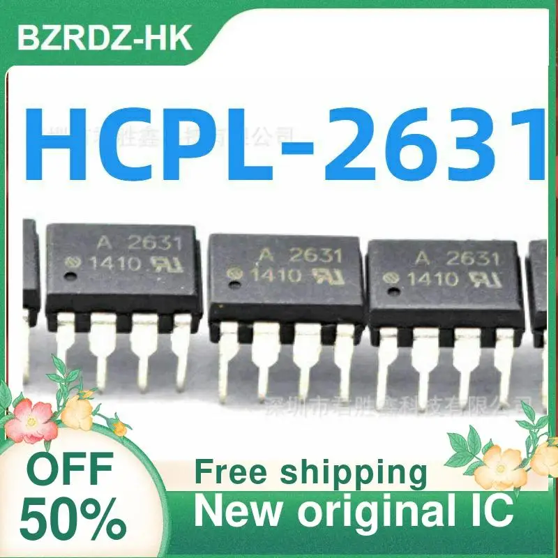 

10 шт. HCPL-2631 DIP8 SOP-8 A2631 HCPL2631 nuevo original