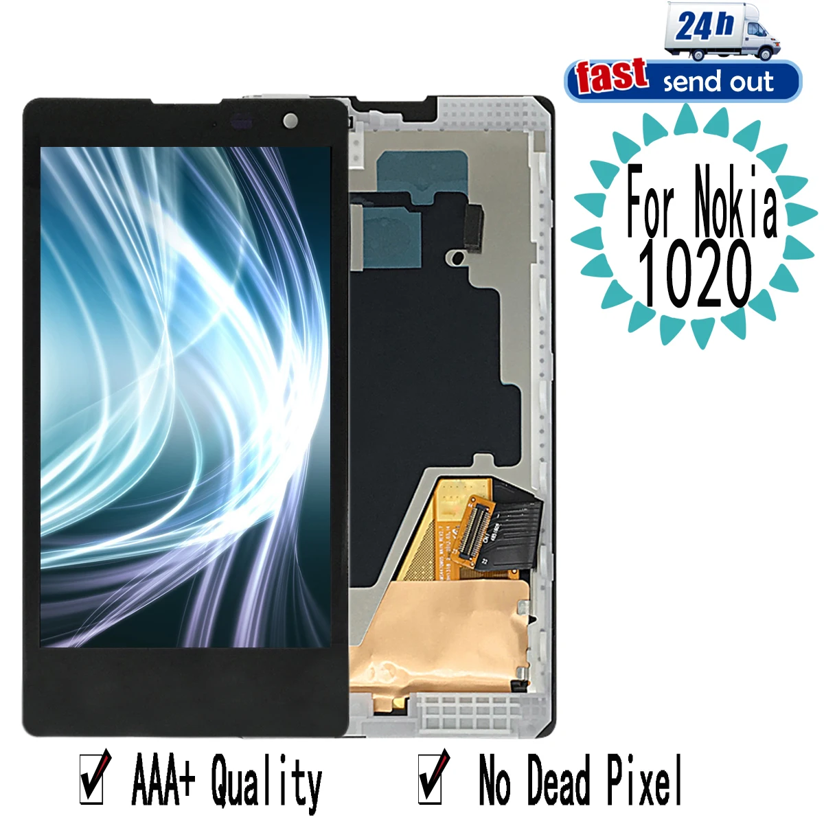 1020 A Cristalli Liquidi Per Nokia Lumia 1020 Display Lcd Touch Screen Digitizer Assembly Di Ricambio Per Nokia Lumia1020