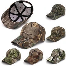 Новая регулируемая камуфляжная бейсбольная кепка мужская уличная охотничья камуфляжная шляпа для джунглей тактическая походная Кепка