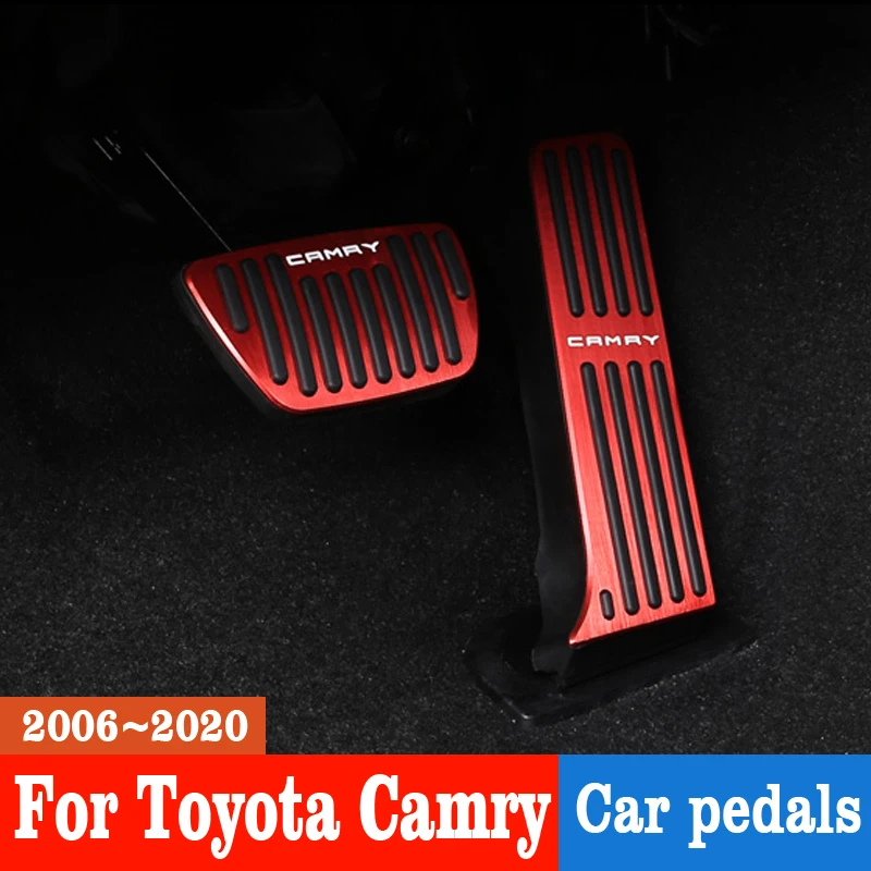 Алюминиевая топливная педаль акселератора для автомобиля подставка ног педали