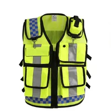 Светоотражающий жилет на рабочий жилет безопасности одежда для верховой езды Гонконг жилет сетка