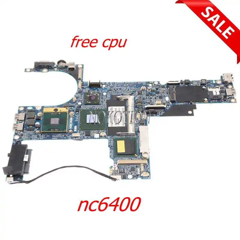 NOKOTION 418904-001 430495-001 Laptop motherboard For HP NC6400 945PM DDR2 X1300 Graphics free cpu | Компьютеры и офис