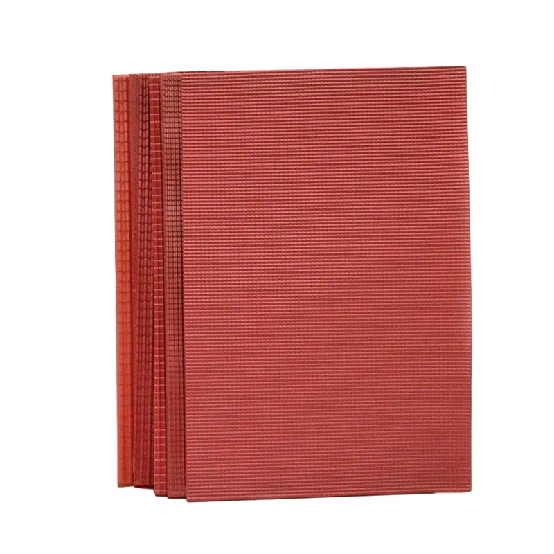 Hot Sale 5Pcs/Lot Scale Model Building Material Pvc Sheet Tile Roofs in Size 210X300Mm for Architecture Layout