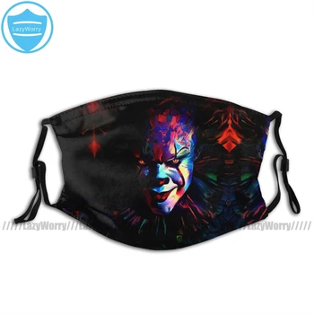 

Monster Mouth Face Mask Neon Friendly Monster Facial Mask Fashion Cool with 2 Filters for Adult