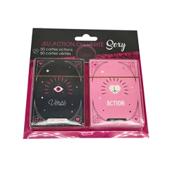 Passion Play: French Edition - Intimate & Adventurous Card Game (Burgundy)