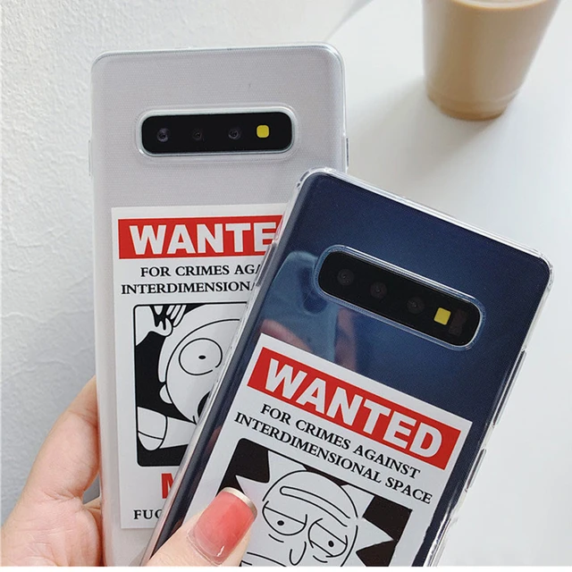 Wanted Rick Morty Phone Case