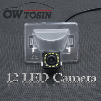 

12 LED light Car Reverse Rear View Camera For Mazda5 Mazda 5 2005 2006 2007 2008 2009 2010 Car Parking waterproof Backup Camera