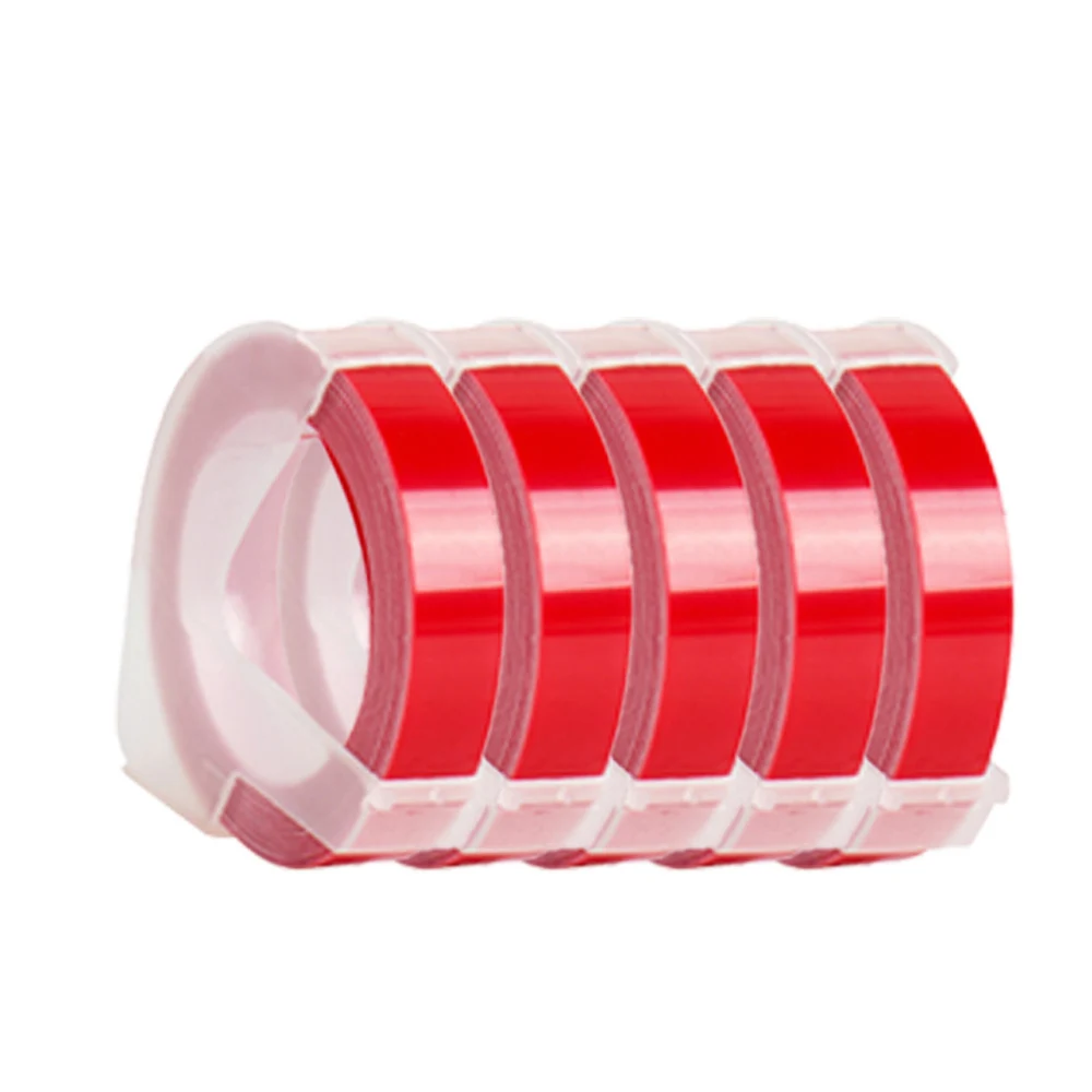 5pcs labesl-red