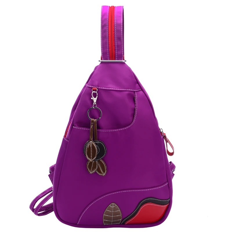 

2019 New Designer Fashion Women nylon Shoulder Bags Diagonal Portable Multi-functional Bags Tassel Chest package