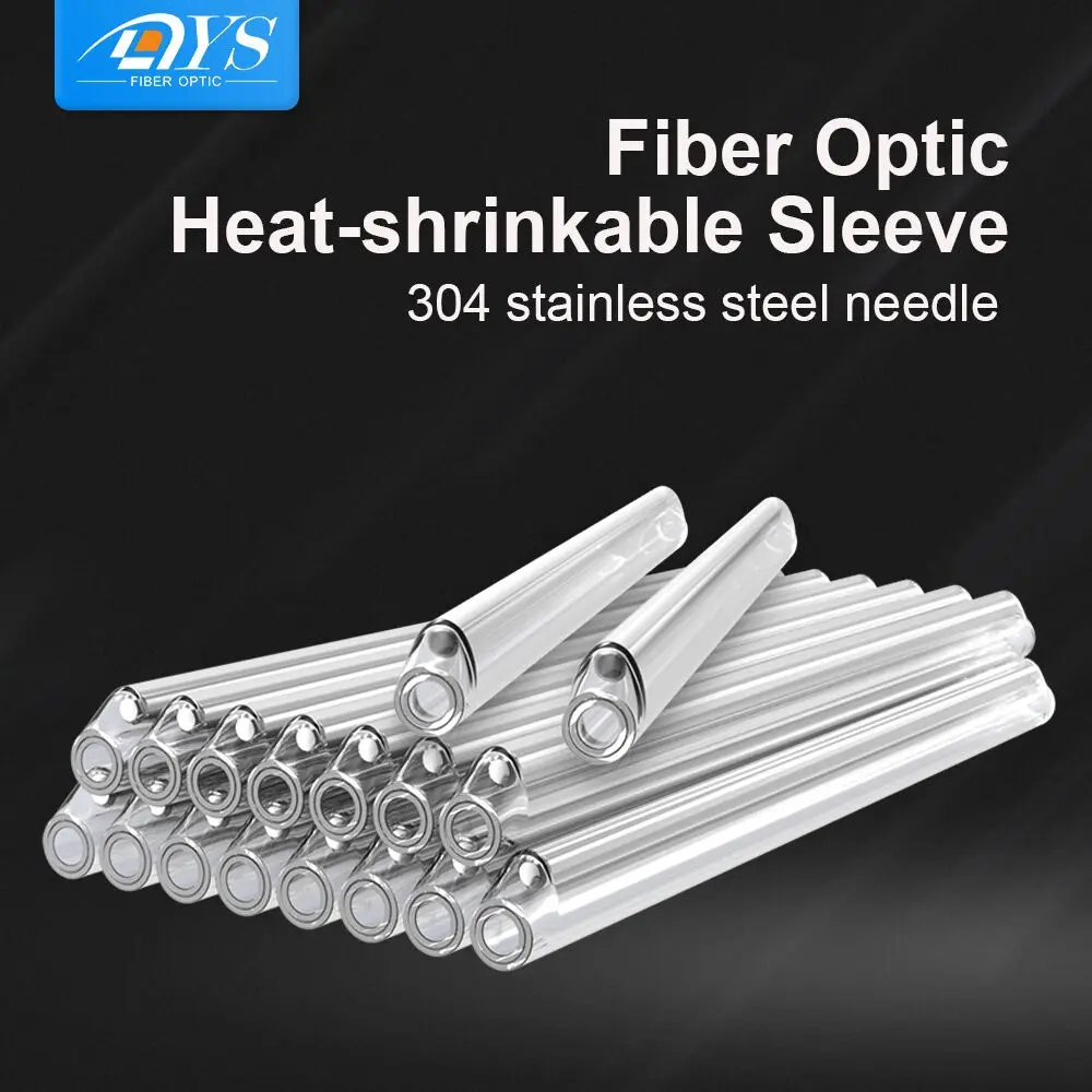 500pcs Single Core Fiber Optic Heat Shrinkable Sleeve Splice Fusion Protection Tube 40/45/60mm | Мобильные телефоны и