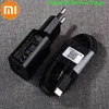 Original XIAOMI Fast Charger 18W USB Quick Adapter 100CM TYPE-C Cable For Mi 6 8 9 10 Redmi Note 7 8 Pro A2 A3 Lite F1 MDY-08-EI ► Photo 2/6