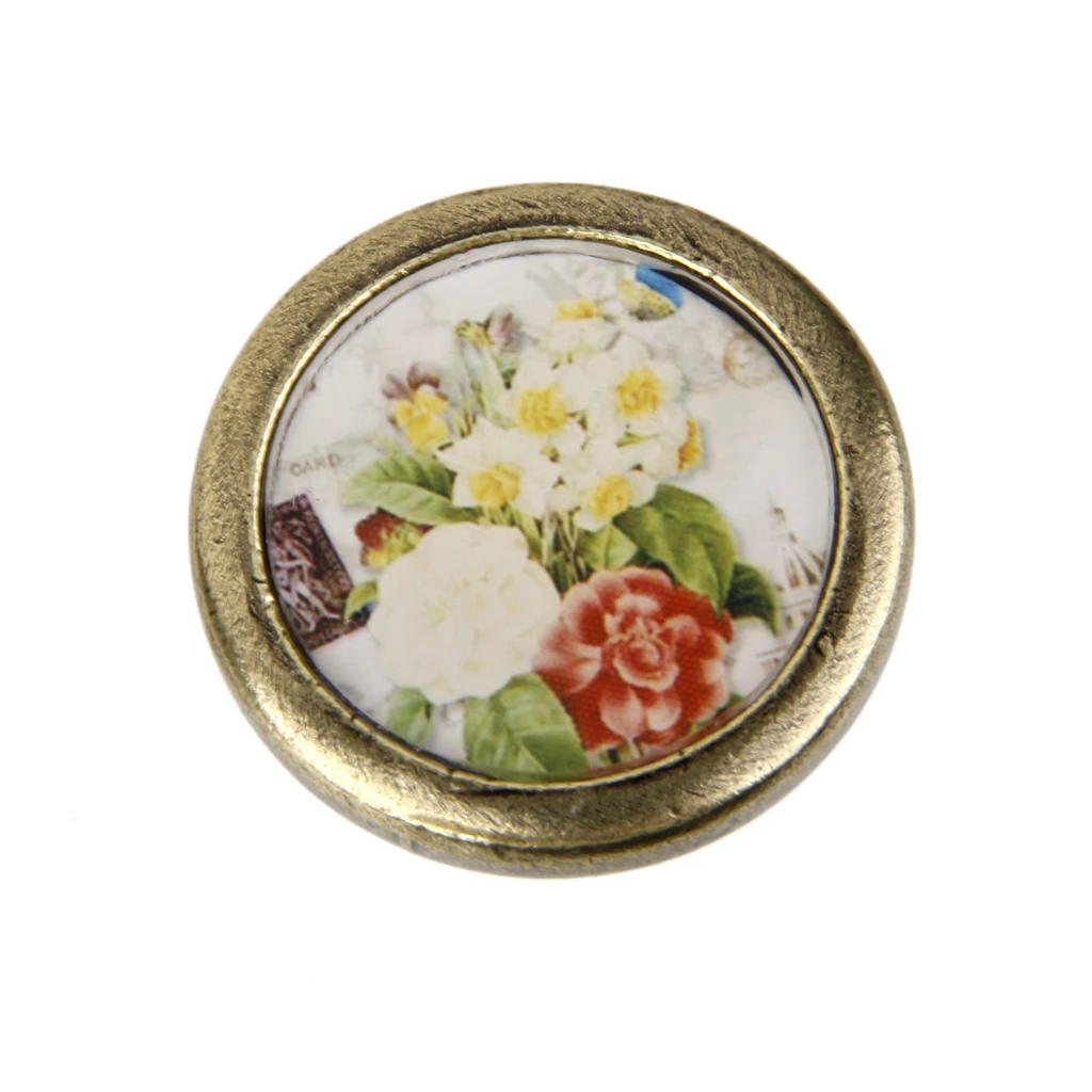 Vintage Cabinet Door Drawer Dreser Handle Pull Wardrobe Retro Knob Hardware Zinc alloy Home Decors Item