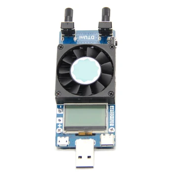 

35W Constant Current Dual Adjustable Electronic Load QC2.0/3.0 Triggers Data Cable USB Battery Tester Voltmeter Aging Discharge