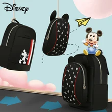 Disney Роскошная USB сумка для подгузников, рюкзак для ухода за ребенком, большая емкость, водонепроницаемая Детская сумка-Органайзер, сумка для мамы, для путешествий, милая Новинка