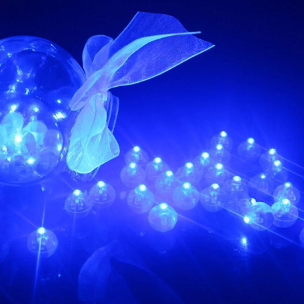 Горячая Распродажа 10/50 лотерея высокий яркий воздушный шар светодиодный вспышка лампа в форме воздушного шарика подарочная упаковка фонарик воздушный шар украшение
