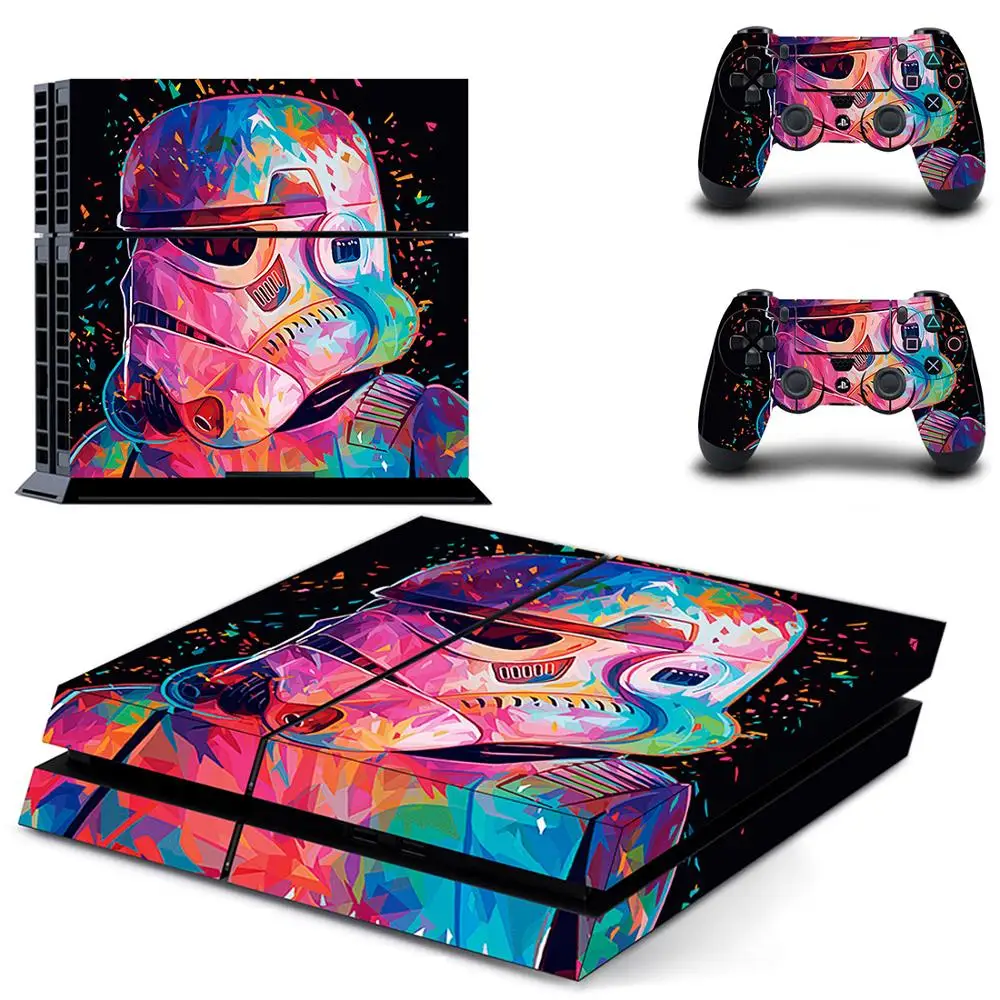 Звездные войны полное покрытие лицевые панели PS4 кожи наклейка для playstation 4 консоли и контроллеры PS4 кожи Стикеры винил Человек-паук