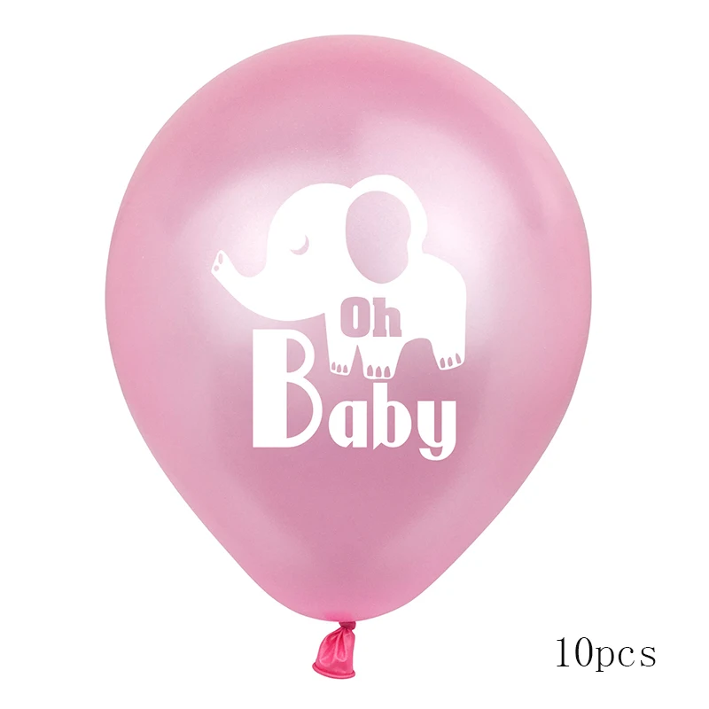 10pcs ballon Милые воздушные шары из латексной фольги для маленьких слонов, детские надувные игрушки для дня рождения, украшения для дня рождения, шар для малышей - Цвет: 10pcs ballon